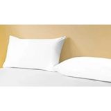 CetKing 2 Adet Pamuklu 50X70 cm Yastık Kılıfı (Beyaz)