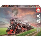 CetKing 2000 Parça Buharlı Lokomotif Yetişkin Puzzle