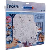 CetKing - 22705-30 Parça Water Magic Frame Puzzle - Disney Frozen 2