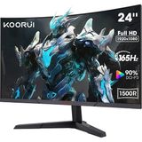 CetKing 24E6CA 23.6" Monitör, Monitörü, Monitörler ile Yüksek Hızlı Oyun Deneyimi, 180Hz Yenileme Hızı, 1500R Kavisli Ekran ve Ergonomik Tasarım
