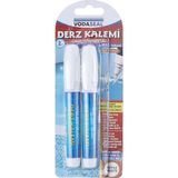 CetKing 2li Derz Kalemi Beyaz