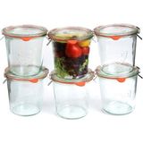 CetKing 580 ml Mold Uzun Kavanoz Set (6 Adet) 742