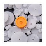 CetKing 75 Parça Plastik Dişli Çark Seti (Dc Motor - Dıy - Hobi Seti)