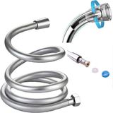 CetKing - A Kalite Dayanıklı Paslanmaz Duş Spirali/ekstra Uzun Pvc Banyo Hortumu (Pvc 150)