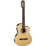 CetKing AC160CF Nat - Natural - Çantasız Elektro Klasik Gitar