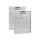 CetKing Adet 26X32 cm Aspiratör Davlumbaz Filtresi 260×320 mm Mutfak Aspiratörü Havalandırma Alüminyum Aspiratör L5 - Altın