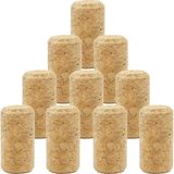 CetKing Adet Şarap Mantarı, Mantar Tıpalar, Mantar, Şarap Tapası, Şarap Şişesi ve Dıy Dekorasyonları Için Çeşitli Şarap Şişeleri Için Uzunluk 38 Mm, Çap 21 mm