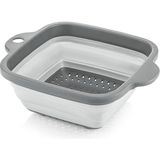 CetKing Akordiyon Kare Süzgeç 21 * 25 * 9,5 cm