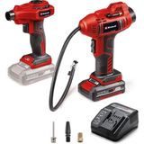 CetKing Akülü Araç Hava Kompresörü Ce-Cc 18 Li + Akülü Hava Pompası Ce-Ap 18 Li Power X-Change Set (18 V, Aksesuarlar Dahil, 1x 2.0 Ah Akü ve Şarj Cihazı Dahil) - 2070111