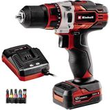CetKing Akülü Vidalama Te-Cd 12/1 Li (Li-Ion, 12 V, 2 Vitesli Şanzıman, Devir Ayarlı Elektronik, LED Aydınlatma, Sağlam Metal Dişli, 45 Dakikalık Şarj Cihazı ve 2,0 Ah Akü Dâhil) - 4513590
