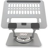 CetKing Alüminyum Taşınabilir 360 Derece Dönebilir Katlanabilir Laptop Standı