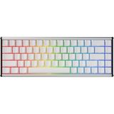 CetKing Alux 68 He Kablolu-8000hz Manyetik Switch Oyun Klavyesi Alümniyum Gövde Yapısı Beyaz - Cortex Switch
