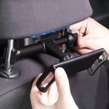CetKing Araba Koltun Arkası Telefon ve Tablet Tutucu 360 Derece Dönebilen Dik ve Yatay Konumlandırılabilen 4 Inç ve 11 Inç Arası Cihazlar Için Uygun NRT-082