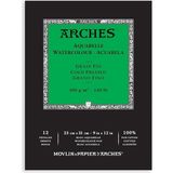CetKing Arches Suluboya Defteri, 23 x 31CM, 12 Sayfa, 300GR