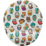 CetKing Baykuşlar Bilek Destekli Mouse Pad - Altın