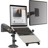 CetKing Bayou Nb H180-FP Çift Kol Amortisörlü 17"-27" Monitör Tutucu ve Laptop Standı