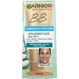 CetKing Bb Krem Hyaluronic Aloe Yağlı Karma Ciltler Orta Ton 50 ml