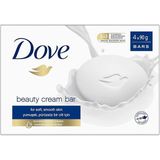 CetKing Beauty Cream Bar Katı Güzellik Sabunu Original Nemlendirici Etkili, 4X90 G