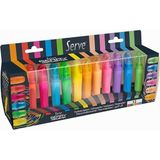 CetKing Berry Fosforlu Kalem, 12 Renkli Set