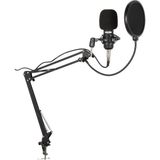 CetKing BM800BT Black Kondanser Mikrofon Stand Filtre Ses Kartı