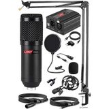 CetKing BM800YP Youtuber Mikrofon Phantom Stand Filtre 7.1 Seti