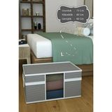 CetKing Boy Pencereli Hurç Çok Amaçlı Düzenleyici Saklama Kutusu 40X40X75 cm
