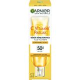 CetKing C Vitamini Parlak Günlük Güneş Koruyucu Fluid Yüz Kremi Görünmez Doku SPF50, 40 ml
