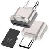 CetKing Card Reader Kart Okuyucu Tüm Type C Cihazlar Için Çipli Kart Okuyucu ve Dönüştürücü (Ha-02 Type C - Micro Kart Okuyucu)