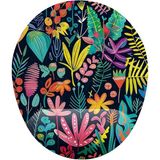 CetKing Çiçek Desenli Bilek Destekli Mouse Pad - Altın