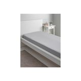 CetKing Çift Kişilik Battal Boy 180X200 Lastikli Penye Çarşaf - Açık Gri