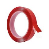 CetKing Çift Taraflı Bant Şeffaf Silikonlu Su Geçirmez Akrilik Montaj Bandı (5 mt x 10 Mm)