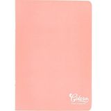 CetKing Colors A4 60 Yaprak Kareli Defter, Pembe