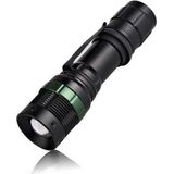 CetKing Cree Q5 Uzun Menzil El Feneri - Zoom - Aaa Destekli