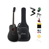 CetKing Dag-1cb Cutaway Akustik Gitar Seti (Siyah)