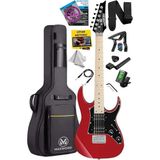 CetKing DE-150RD Maple Klavye Hh Manyetik Yüksek Kaliteli Elektro Gitar Seti