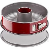 CetKing Delibake Savarin Kek Kalıbı - Kırmızı - 28 cm