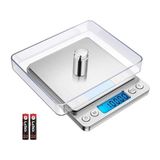 CetKing Dijital Ekran Kuyumcu Mutfak Eczane ve Epoksi Uygun Hassas Terazi 500 Gr. Kapasite /0.01 Gr. Hassasiyet Tartı Professional LCD Ekran