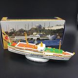 CetKing Efsane Vapurları: Paşabahçe ve Fenerbahçe – 15 cm El Yapımı Akrilik Boyama Model Vapur – Tarihi ve Dekoratif Koleksiyon Parçası-Istanbul Temalı Hatıra Hediyelik, Turistik Hediye