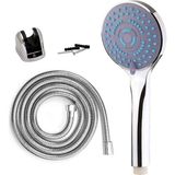 CetKing El Duşu Başlığı - 150 cm Örgülü Duş Spirali Hortumu (2'li Set)
