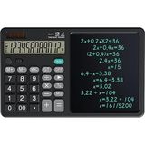 CetKing El Yazma LCD Not Defteri ile 12 Basamaklı Masaüstü Hesap Makinesi. Ofis, Okul, Ev Için Güneş Enerjili Standart Fonksiyon Hesaplayıcısı
