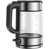 CetKing Electric Glass Kettle Black