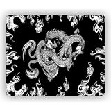 CetKing Esports Edition Mouse Pad 48X40 cm Gaming Oyuncu Mousepad (White Dragon, 48X40 cm (3mm Kalınlık)) - Altın