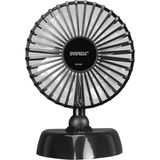 CetKing Everest EFN-504 2 Kademeli 3500 Rpm Masa Üstü USB Fan Soğutucu Vantilatör Klima USB Girişli Metal Serinletici Fan Mini Vantilatör Fan Klima Aşağı Yukarı Ayarlabilir Sessiz Çalışma (FAN-504)