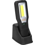 CetKing Feneri Mıknatıslı Şarjlı Güçlü Beyaz ve Sos Işıklı Kamp Lambası LED Aydınlatma Ultraviole Işık