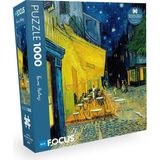 CetKing Focus 1000 Parça Puzzle - Café Terrace At Nıght (Kafe Terasta Gece)