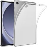 CetKing Galaxy Tab A9 Şeffaf Kılıf Silikon Tablet Kılıfı Ultra Ince Buzlu Şeffaf Kılıf (Tab A9)