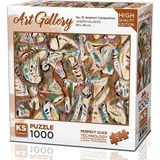 CetKing Games 1000 Parça No.10 Abstract Composition Puzzle