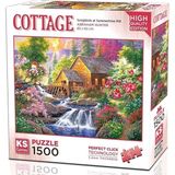 CetKing Games 1500 Parça Değirmende Öten Kuşlar Puzzle