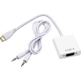 CetKing HDMI To VGA Ses Destekli Çevirici Dönüştürücü Adaptör