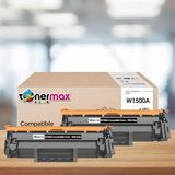 CetKing Hp Uyumlu 150A W1500A Muadil Toner - Çipli 2'li Paket / Laserjet Mfp M141A /M141W / M111A / M111W